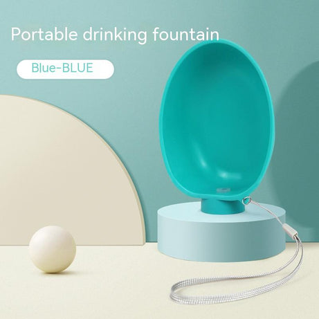 Portable Dog Drinking Bowl Outdoor Water Feeding Pet Outside Cup