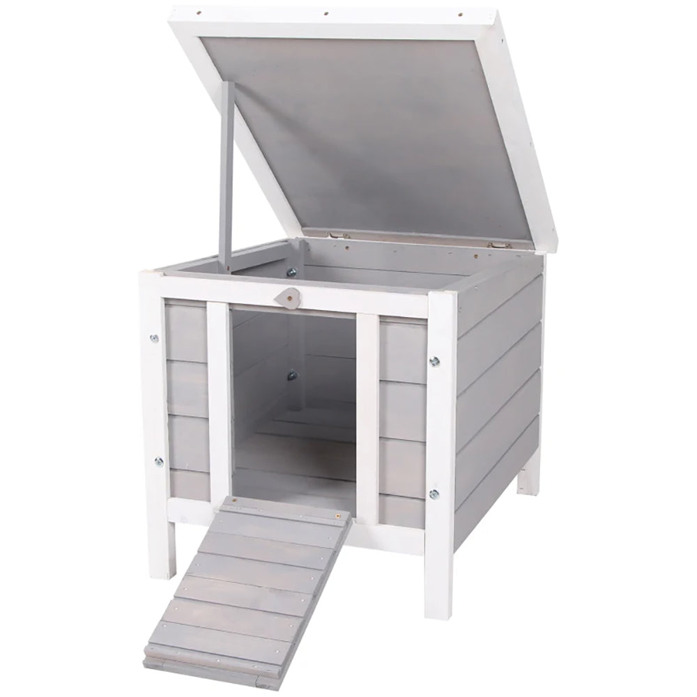 Small Wooden Rabbit Hutch Bunny Cage Guinea Pig Duck House Dog