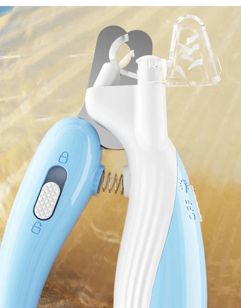 Pet Nail Clippers Dog Cat LED Electric Grinder Pet Supplies Light