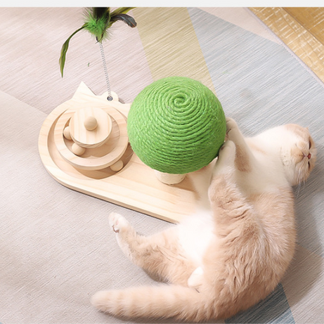 Pet Cat Tree Toys Scratch Post Pet Furniture Scratching Cats Claw