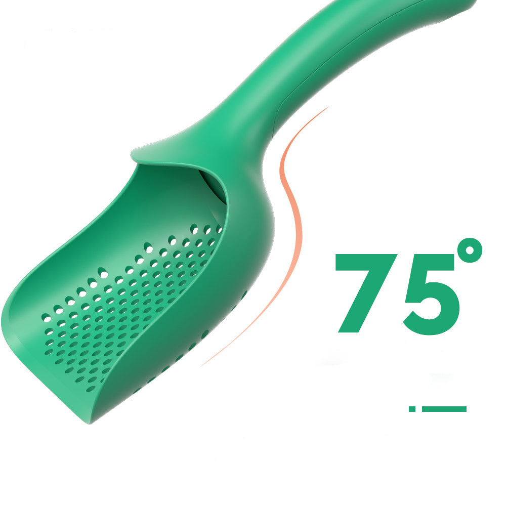 Pet Litter Scoop Plastic Cat Care Sand Waste Shovel Hollow Style