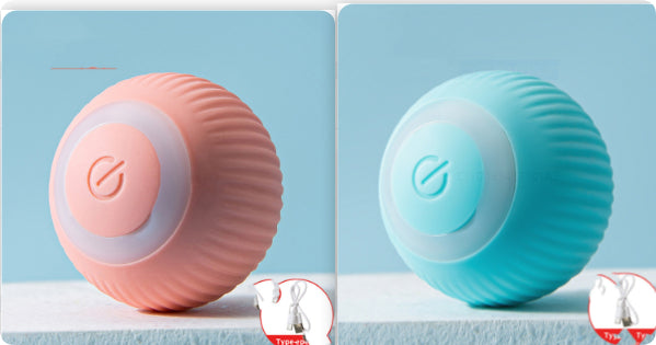 USB Rechargeable Gravity Electric Rolling Ball Cat Toy