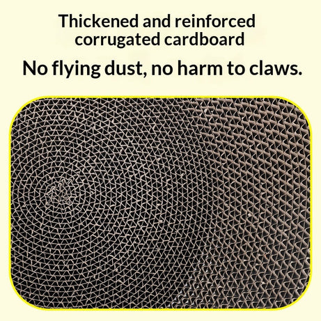 Lint-free Corrugated Cardboard Cat Scratching Post In A Bowl Shape