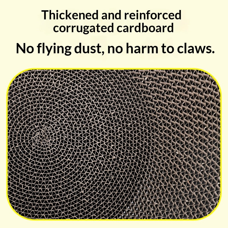 Lint-free Corrugated Cardboard Cat Scratching Post In A Bowl Shape