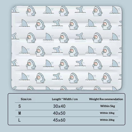 Pet Cooling Mat Dog Summer Cat Bed Sleeping Pad Ice