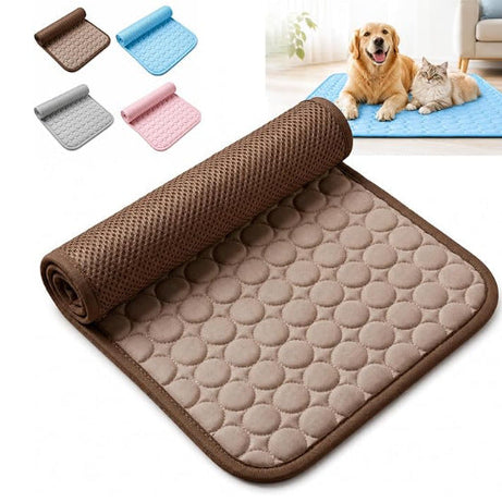 Cooling Pet Sleeping Mat Breathable Sofa Cushion For Dogs And Cats