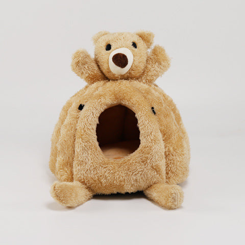 Sleeping Nest Hamster House Bed Small Animal Cozy Cage Accessories