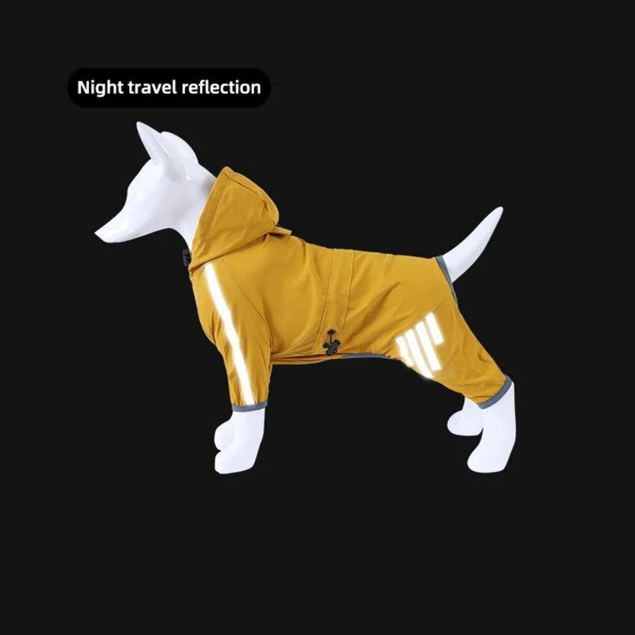 Sily Pet Raincoat Four-legged For Dogs Small Dog Outing Clothes
