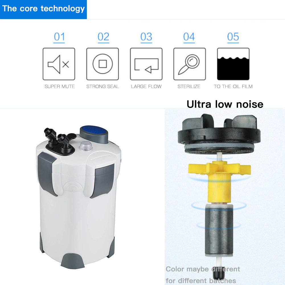 External Filter Aquarium Uv Lamp Water Purification And Algae