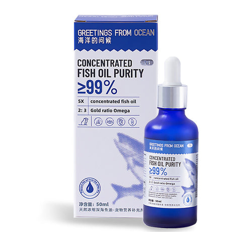 Norway Deep Sea Fish Oil Small And Medium Dogs Cat Beautiful Hair