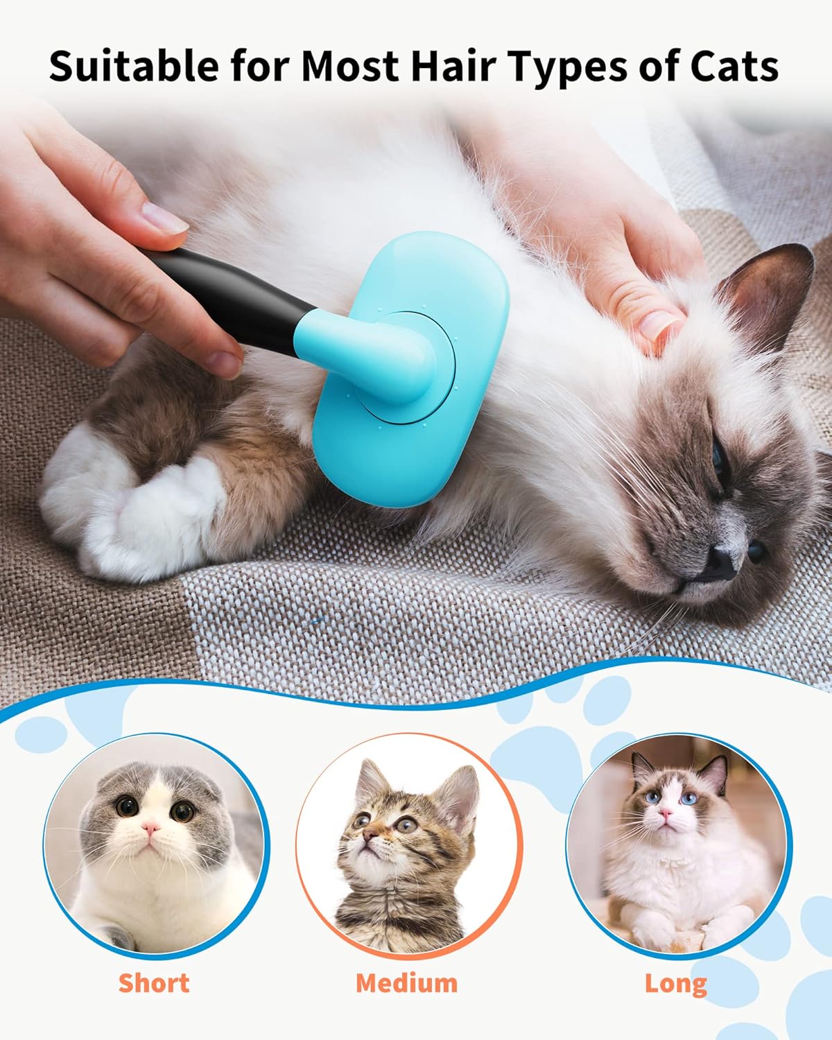 Dog Brush Cat Pet Grooming Shedding Tools
