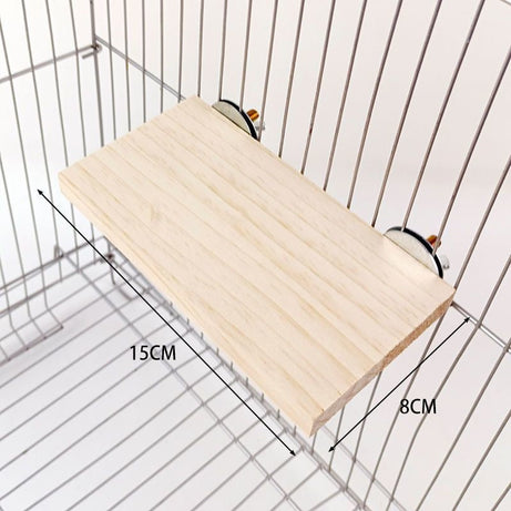 Climbing And Playing Bird Cage Accessories Toy Solid Wood Jumping