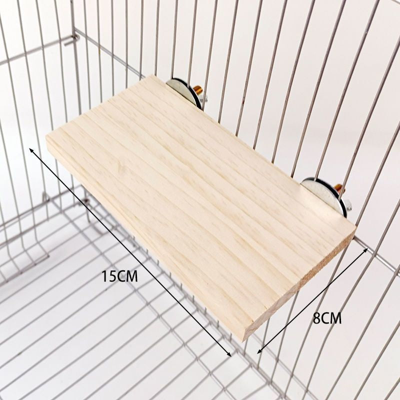 Climbing And Playing Bird Cage Accessories Toy Solid Wood Jumping