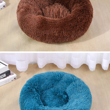 Cathouse Doghouse Large Medium And Small Dogs Warm Plush Round Pet