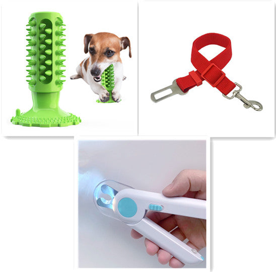 Teeth Cleaning Dog Toothbrush Sucker Molar Stick Bite Toy