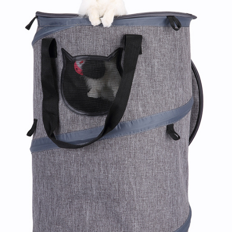 Fodable Pet Dog Cat Carrier Bag Outdoor Travel Tunnel Toys Portable