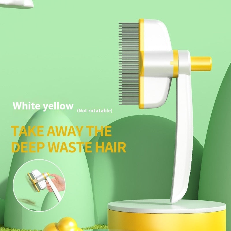 Cat Comb Tie Removal Floating Hair Magic Long Pet Self-cleaning Row
