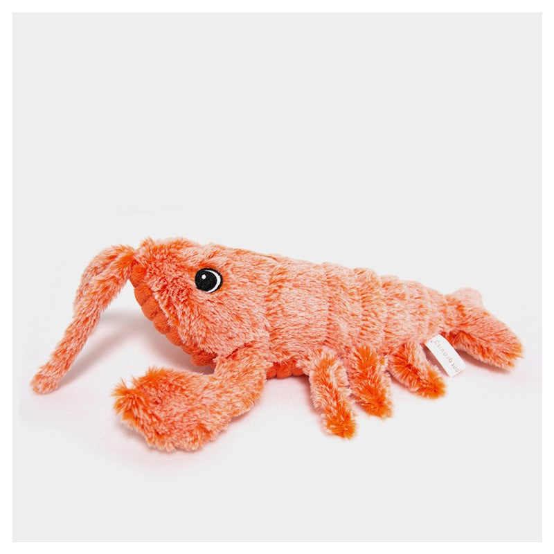 Pet Toys Electric Jumping Shrimp USB Charging Simulation Lobster