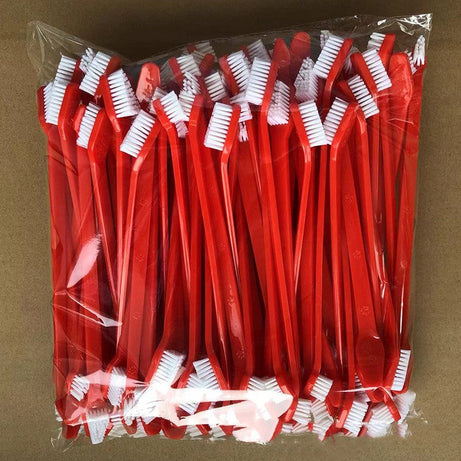 Pet Long Handle Double Head Toothbrush