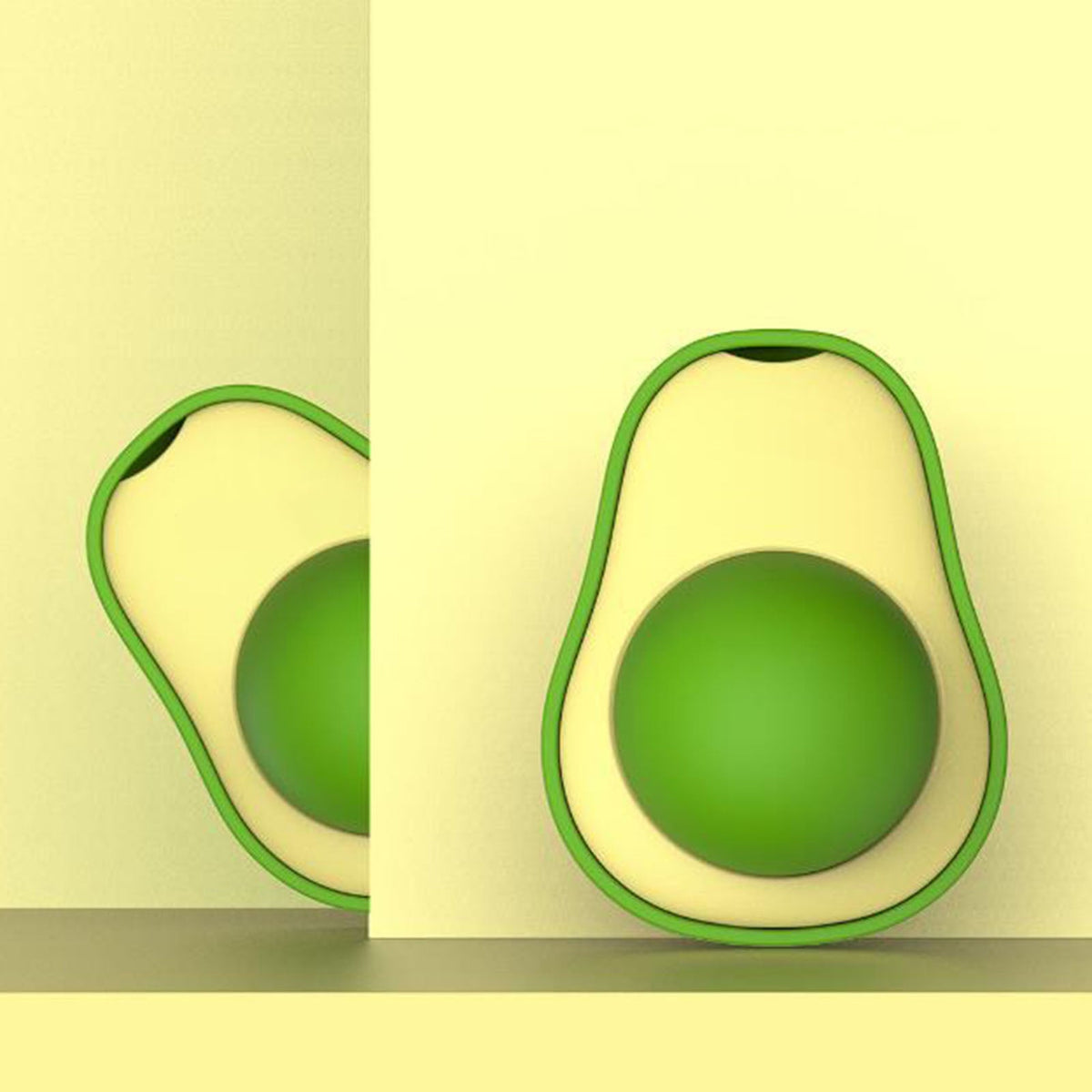 Cute Avocado Catnip Toys Cat Teeth Cleaning Toy Supplies Mini Treat