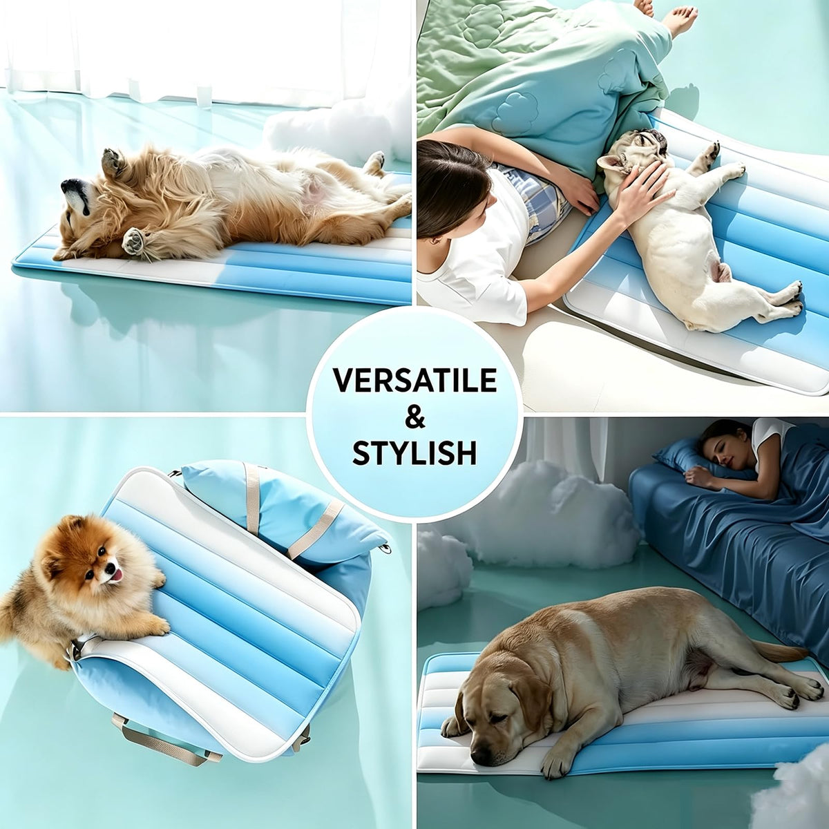 Dog Cooling Mat For Dogs Cats Cat Pet Gel Pad For Summer Pet Cool