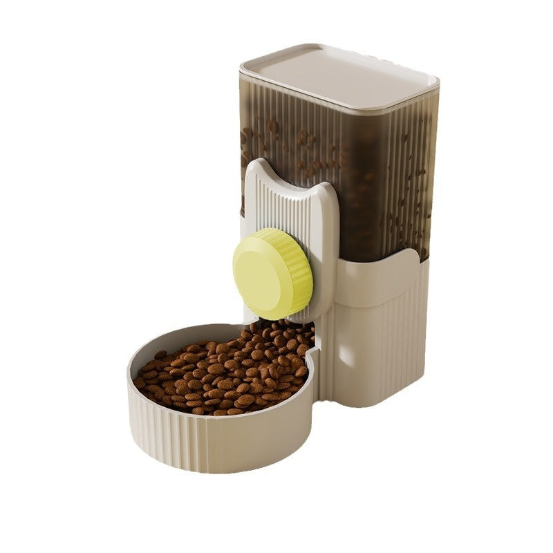 Hanging Cat Water Fountain And Automatic Dog Feeder For Drinking
