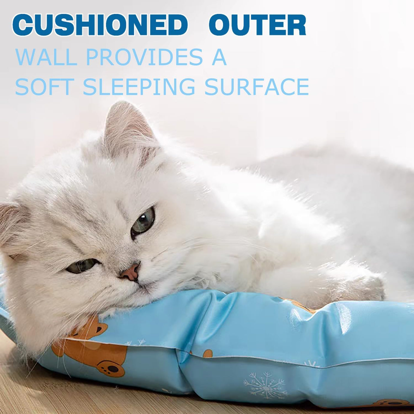 Cat Dog Pet Cooling Mat Cushion Pad Bed Summer Cool Down