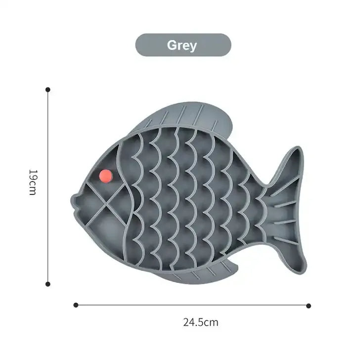 Silicone Lick Mat For Pet Dogs Slow Food Plate Rice Bowl For Small