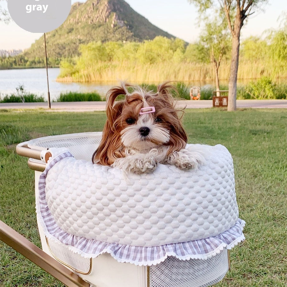 Pet Stroller Anti-dirty Towel Cushion Pillow Pure Cotton