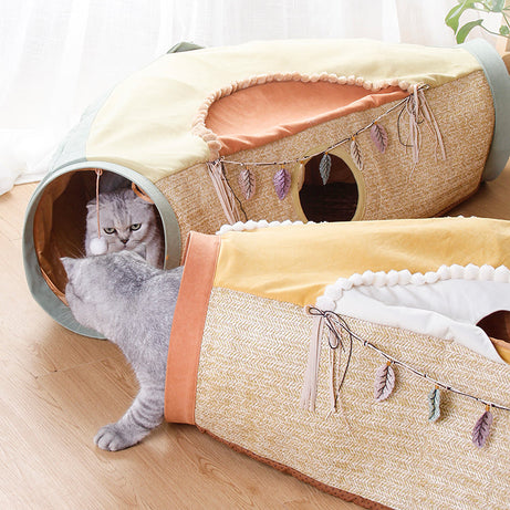 Cat Net Red Litter Roll Totoro Toys Drilling Hole Supplies