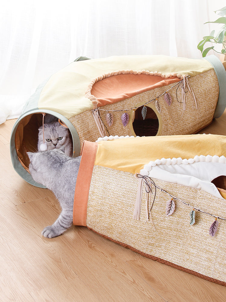 Cat Net Red Litter Roll Totoro Toys Drilling Hole Supplies