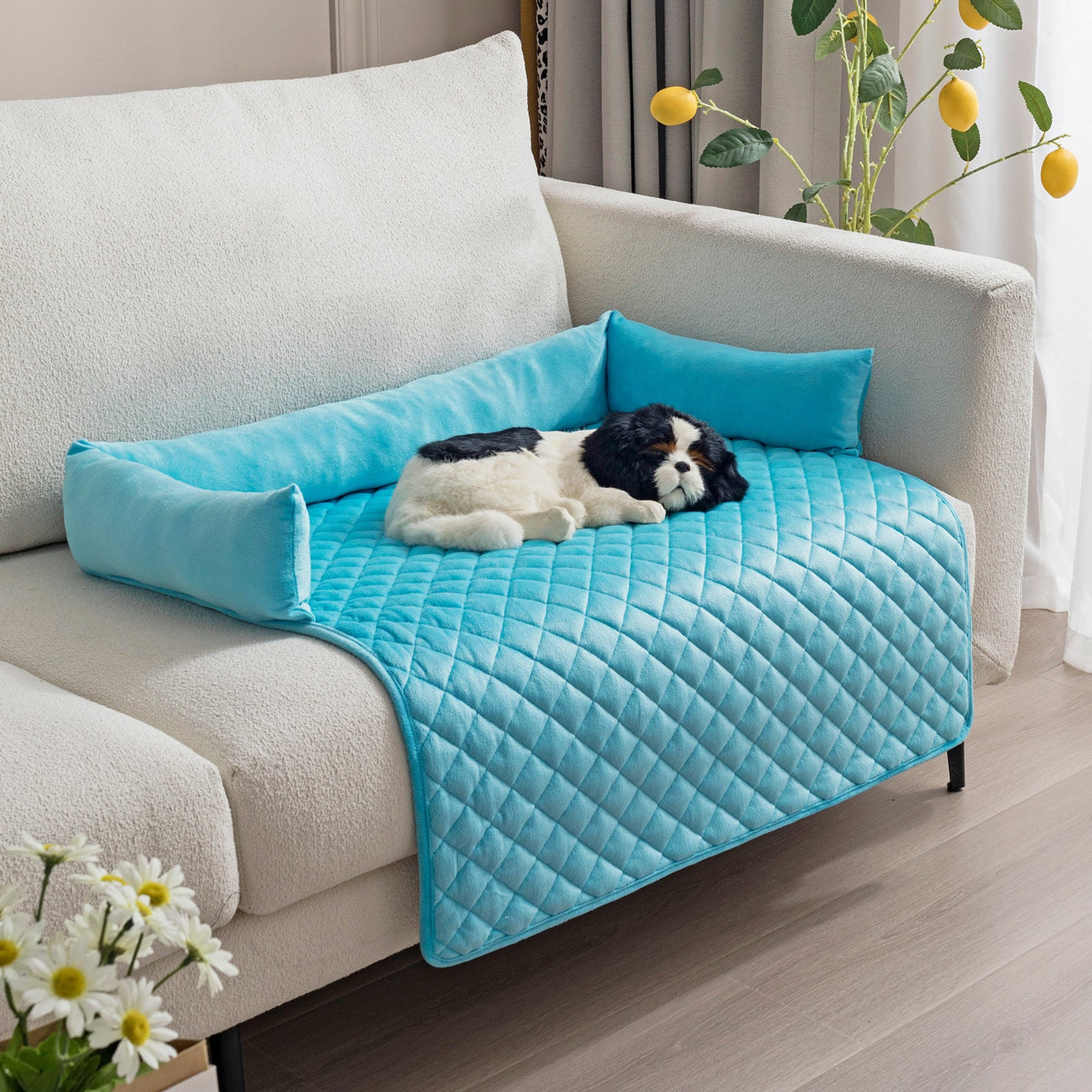 Pet Dog Sofa Bed Beds For Large Dogs Cushion Warm Cat Mat Furniture