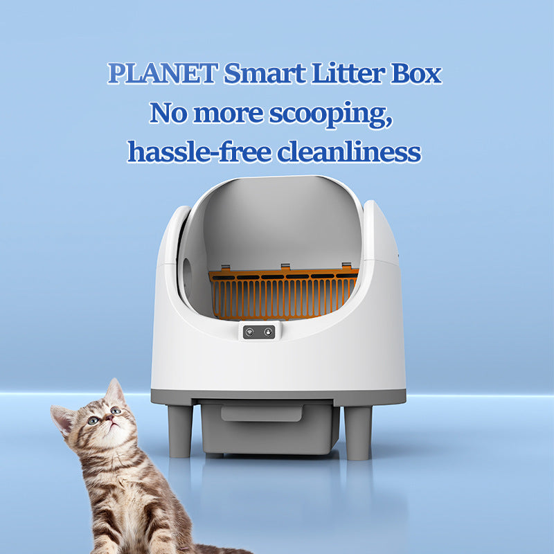 Smart Fully Enclosed Automatic Cat Litter Box