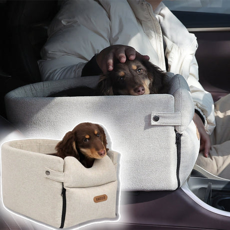Car Central Dog Seat Bed Portable Carrier For Small Dogs And Cats