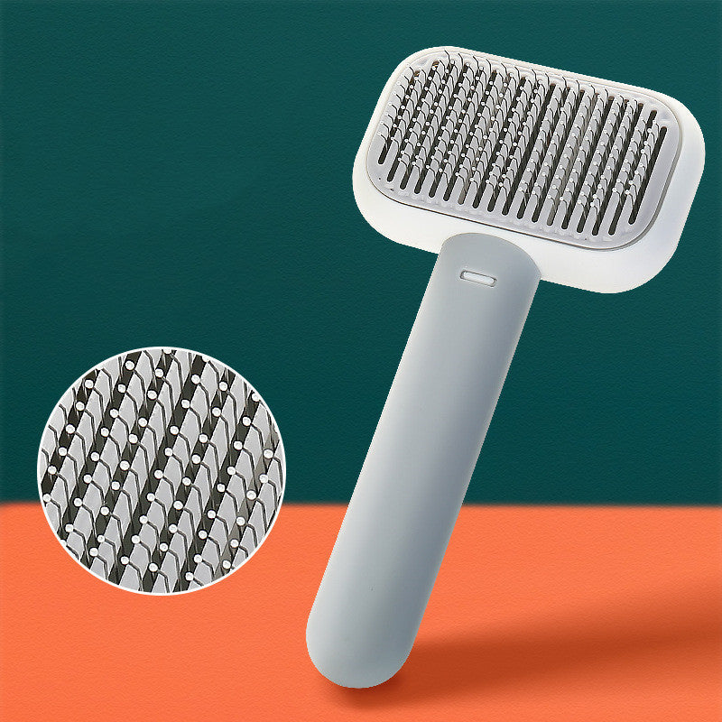 New Pet Cat Dog Hair Brush Massage Comb Open-knot Grooming Cleaning