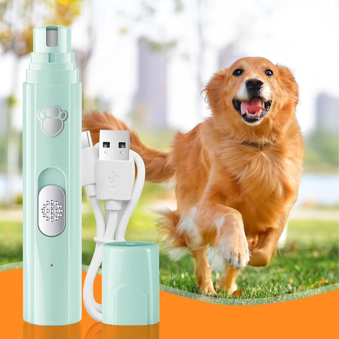 Pet Nail Sharpener Cat Electric Clipper Dog Charging Baby