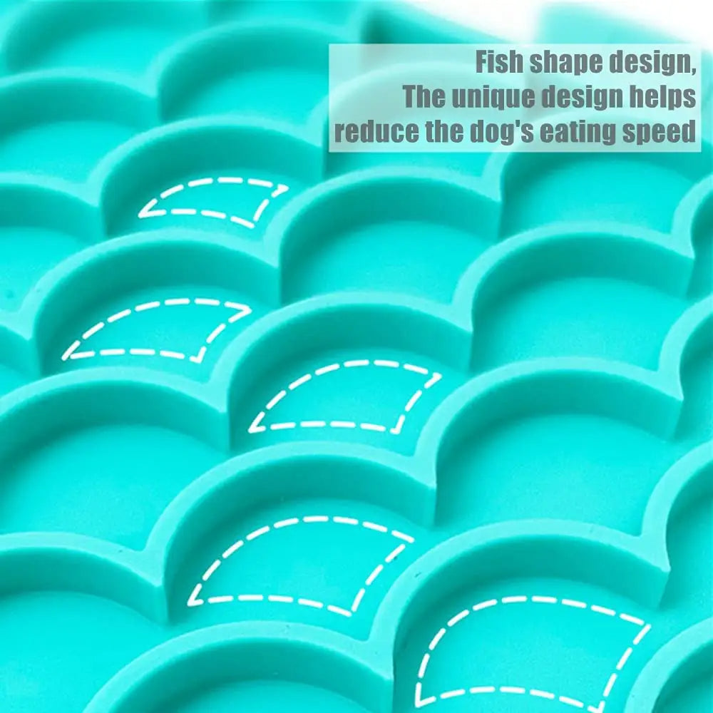 Silicone Lick Mat For Pet Dogs Slow Food Plate Rice Bowl For Small
