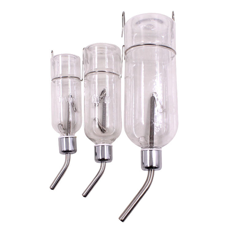 Pet Stainless Steel Ball-style Hanging Water Fountain Pet Supplies