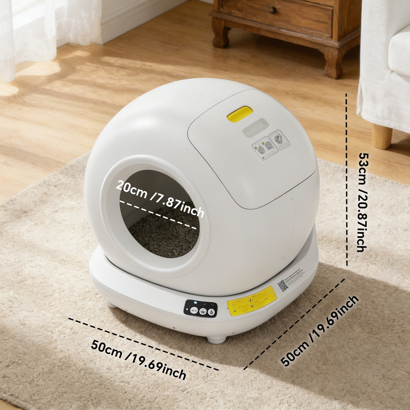 Only Self Pickup---fully Automatic Cat Litter Box