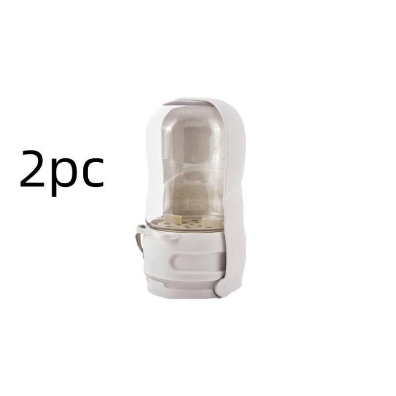 New Pet Outdoor Tableware Folding Portable Dog Drinking Cup