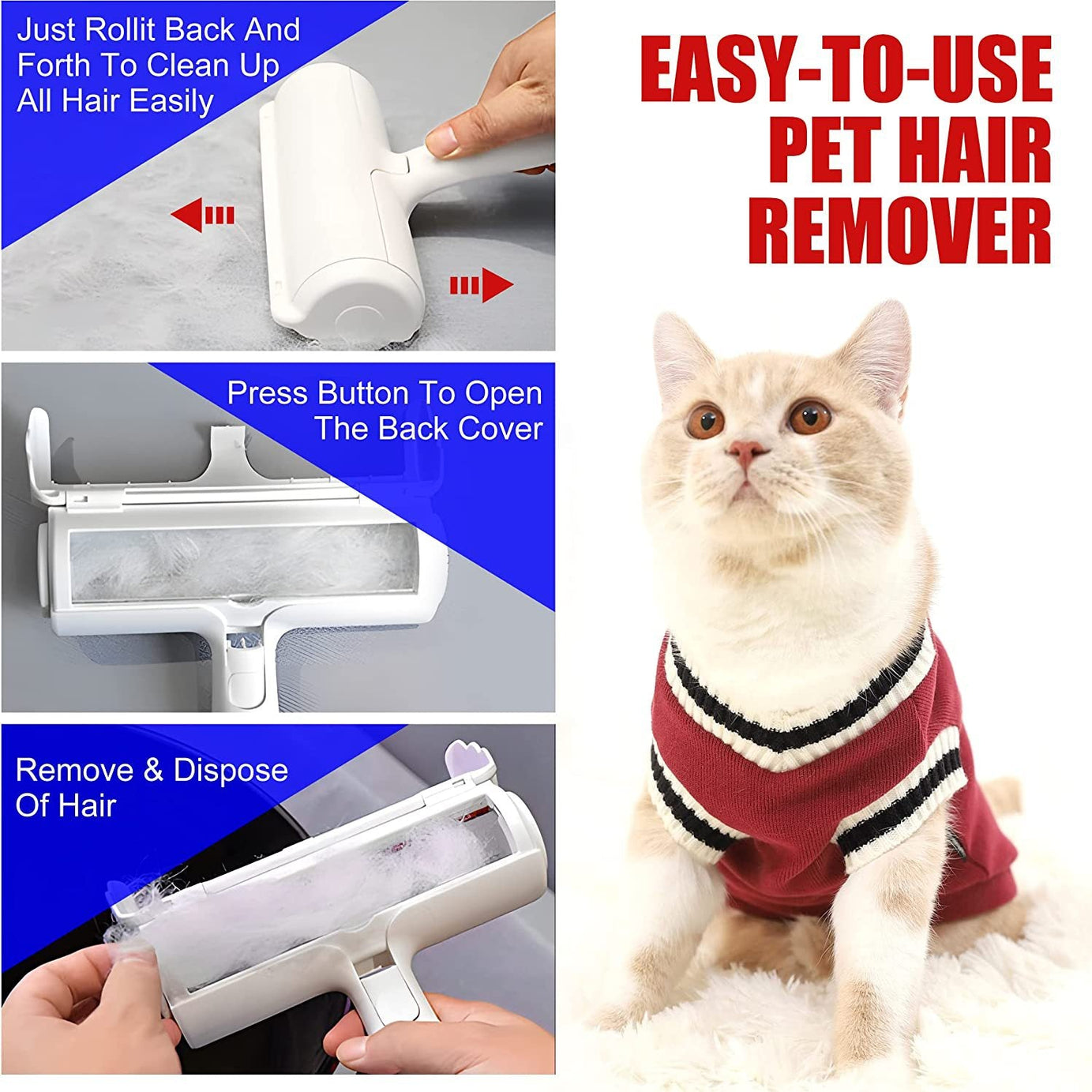 Pet Hair Picker Roller Remover