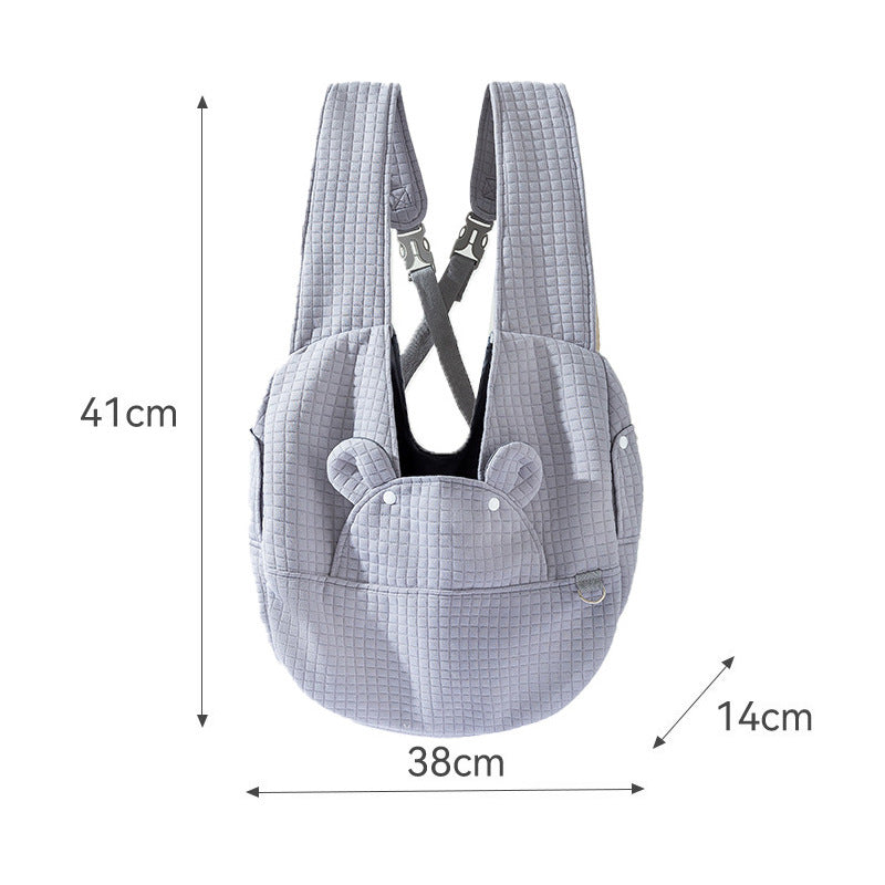 Pet Backpack Comfort Dog Bag Kitten Carrier Outdoor Travel