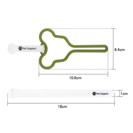 Pet Poop Bag Holder Hands-free Fixed Clip Dog Walking Cleaning