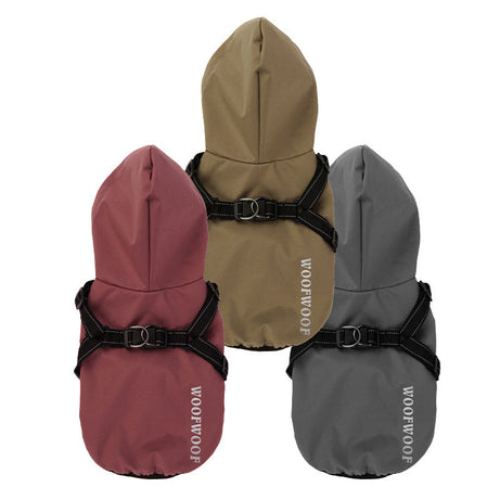 Puppy Dog Raincoat Four-legged Waterproof All-inclusive Poncho