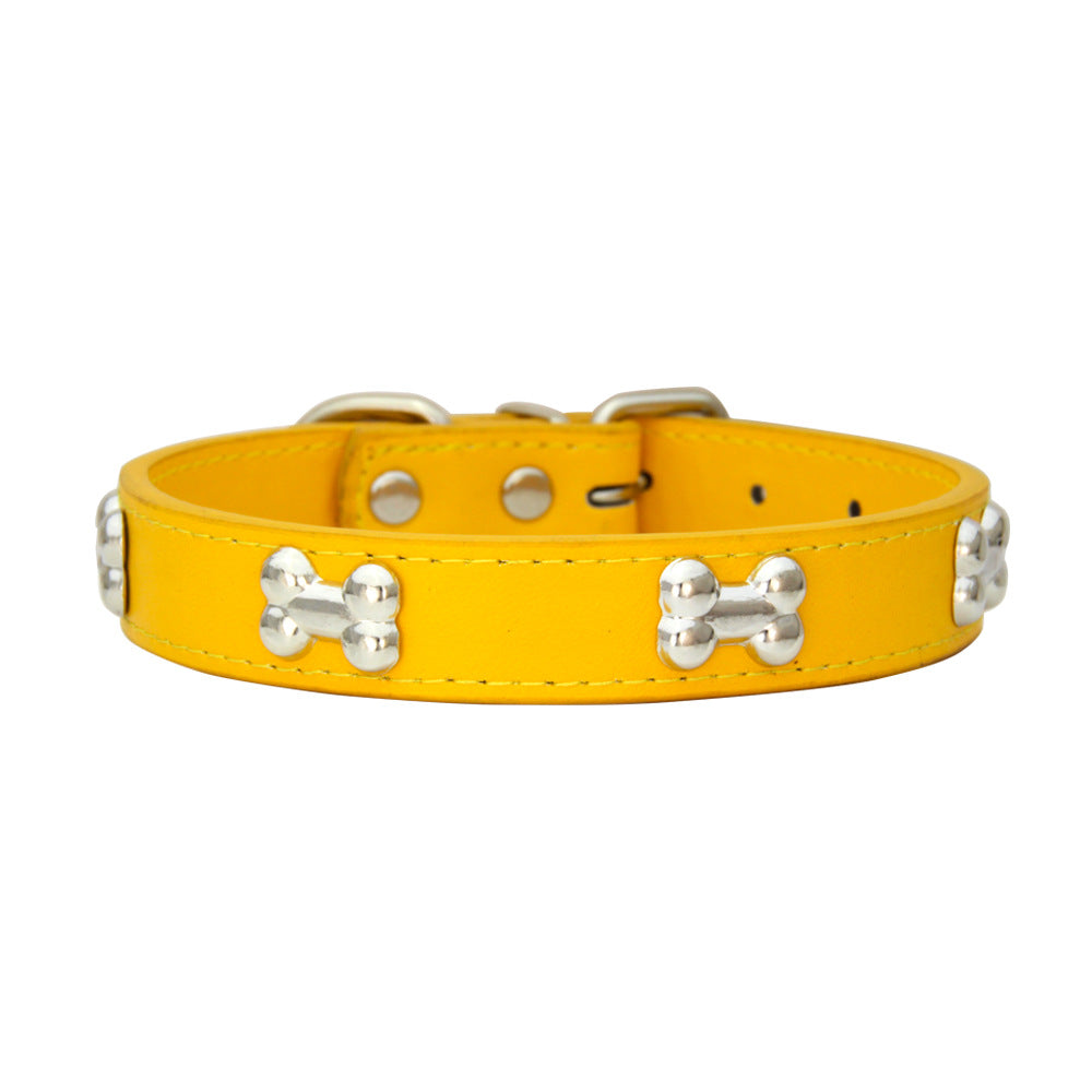 New Product Pet Supplies Collar Pu Leather Dog Leash Accessories