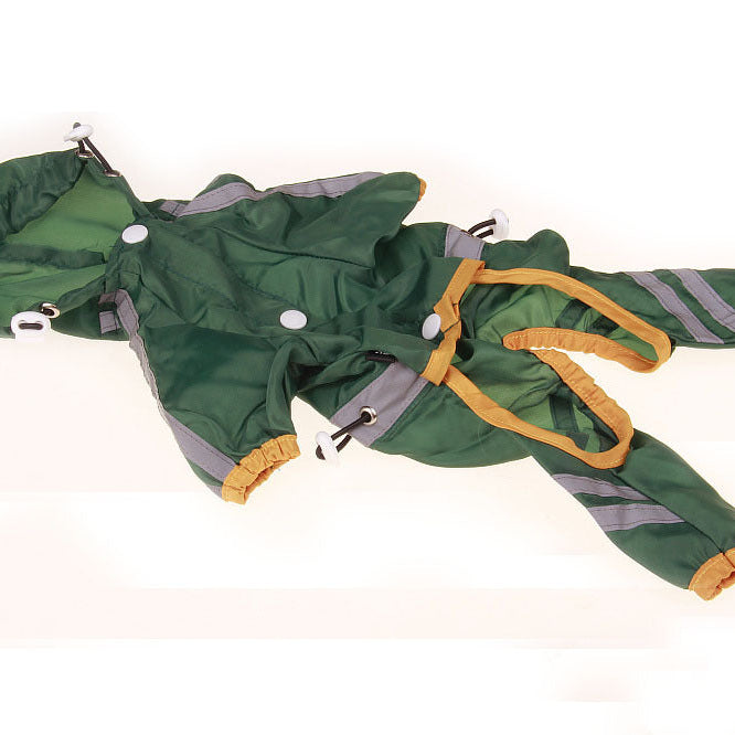 Pet Raincoat Dog One-layer Reflective Bar Warning