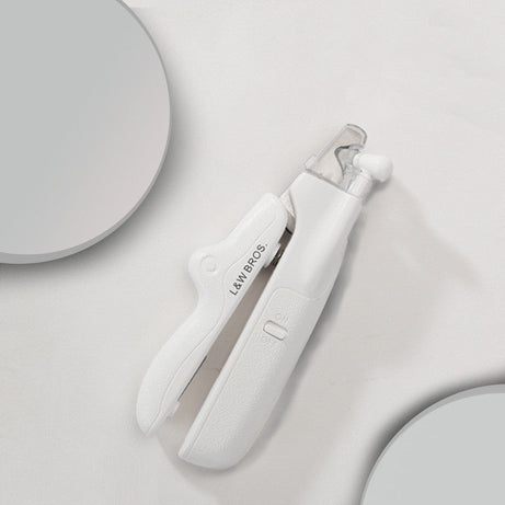 Pet Nail Clippers With LED Light Dogs Cat Scissors Professional