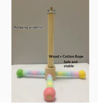 Parrot Spinning Windmill Amusement And Self-entertainment Toy
