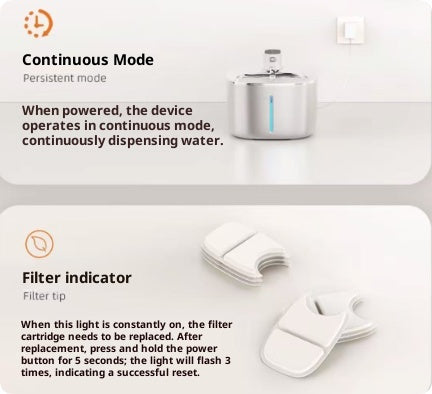 Large-capacity Intelligent Circulating Water Pet Fountain