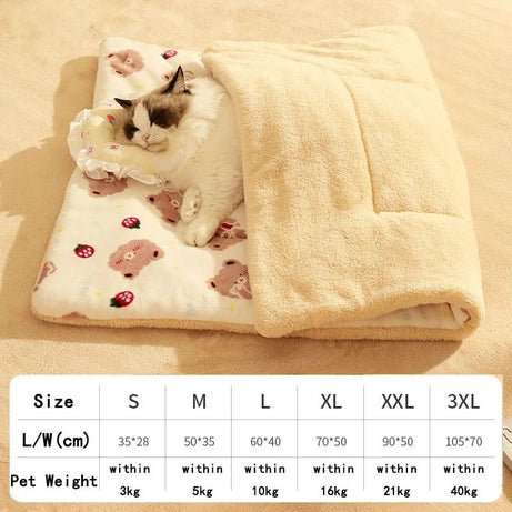 Autumn And Winter Dog Litter Blankets Ideal For Keeping Your Pet